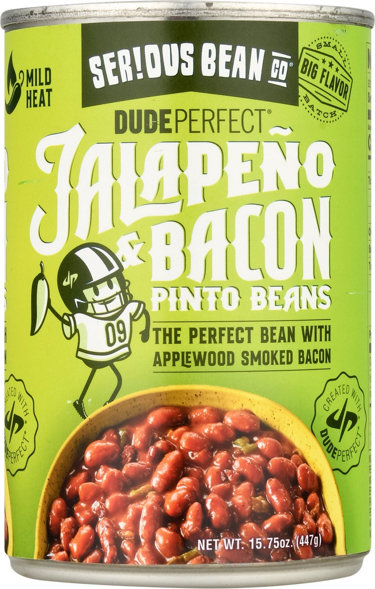 slide 4 of 9, Serious Bean Co Dude Perfect Jalapeno & Bacon Beans 15.75 oz, 15.75 oz