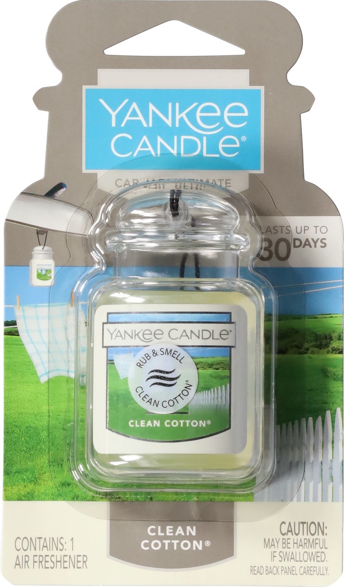 slide 6 of 9, Yankee Candle Car Jar Ultimate Clean Cotton, 1 ct