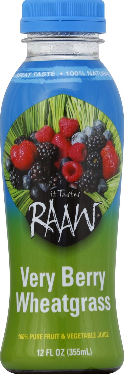 slide 4 of 4, It Tastes Raaw Fruit & Vegetable Juice - 12 oz, 12 oz