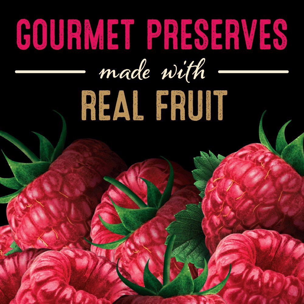 slide 4 of 4, Private Selection Red Raspberry Preserves, 13 oz