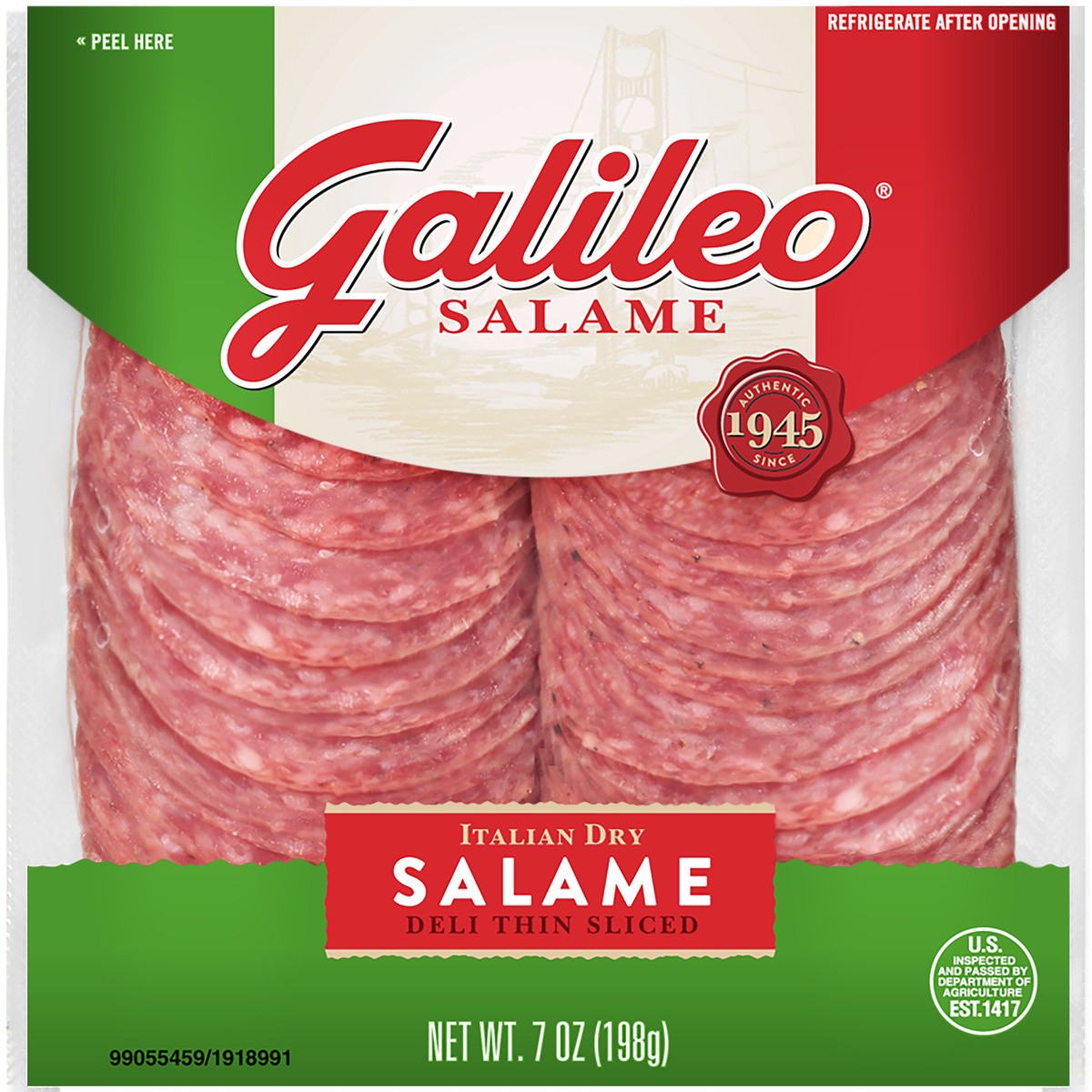 slide 6 of 6, Galileo Pork – Prepared/Processed, 198.45 g