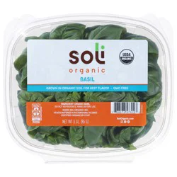 Soli Organic Basil 3 oz