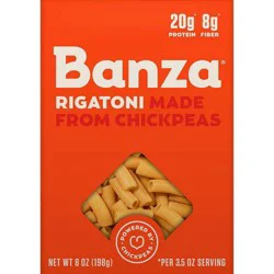 Banza Rigatoni 1 8 oz