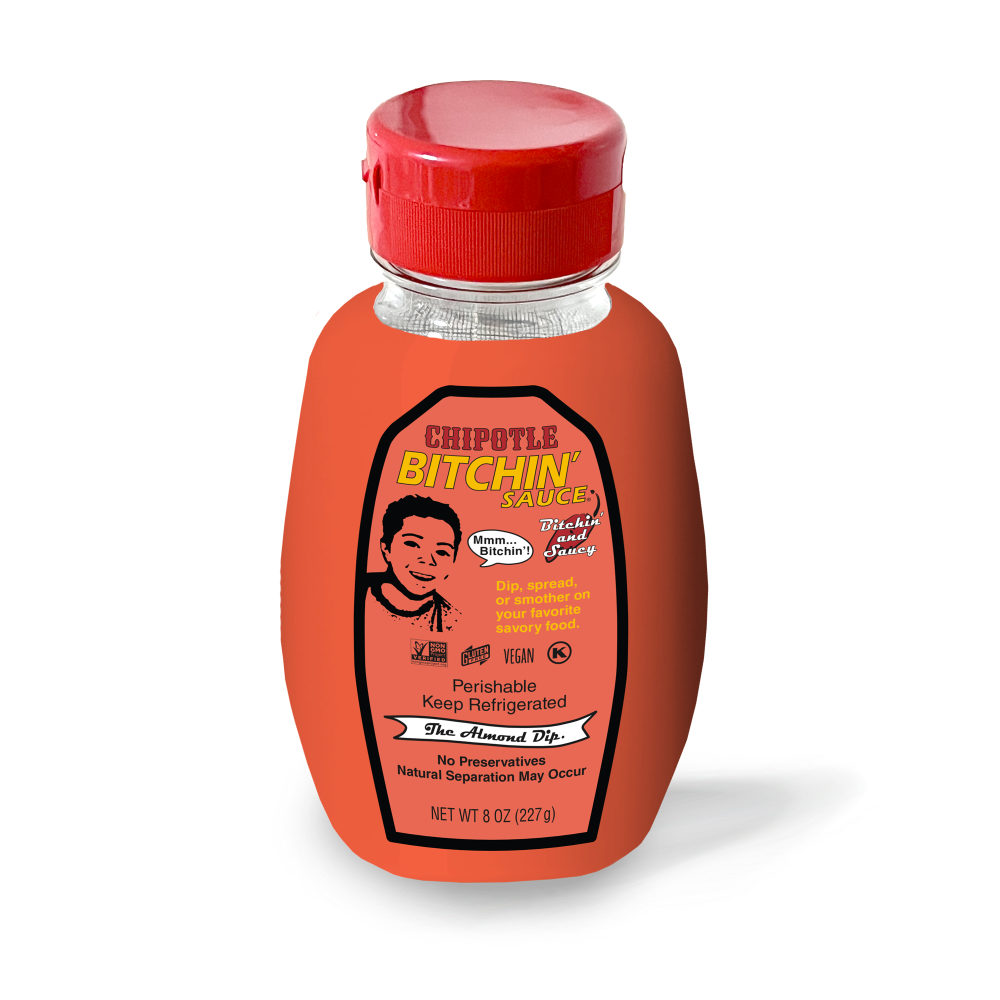 slide 1 of 4, Bitchin' Sauce Chipotle Squeeze Bottle, 8 oz