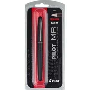 slide 1 of 1, Pilot Gel Roller Pen Black Ink, Black, 1 ct