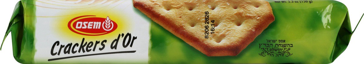 slide 2 of 5, Osem Golden Crackers, 5.3 oz