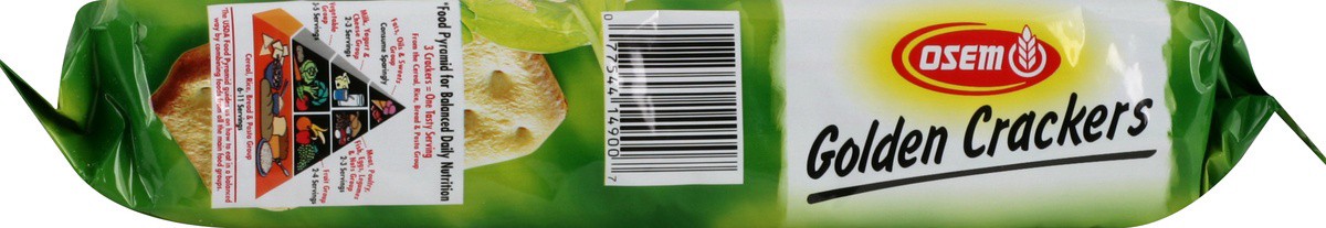 slide 3 of 5, Osem Golden Crackers, 5.3 oz