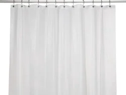 Everyday Living 4-Gauge Frosty Shower Curtain Liner