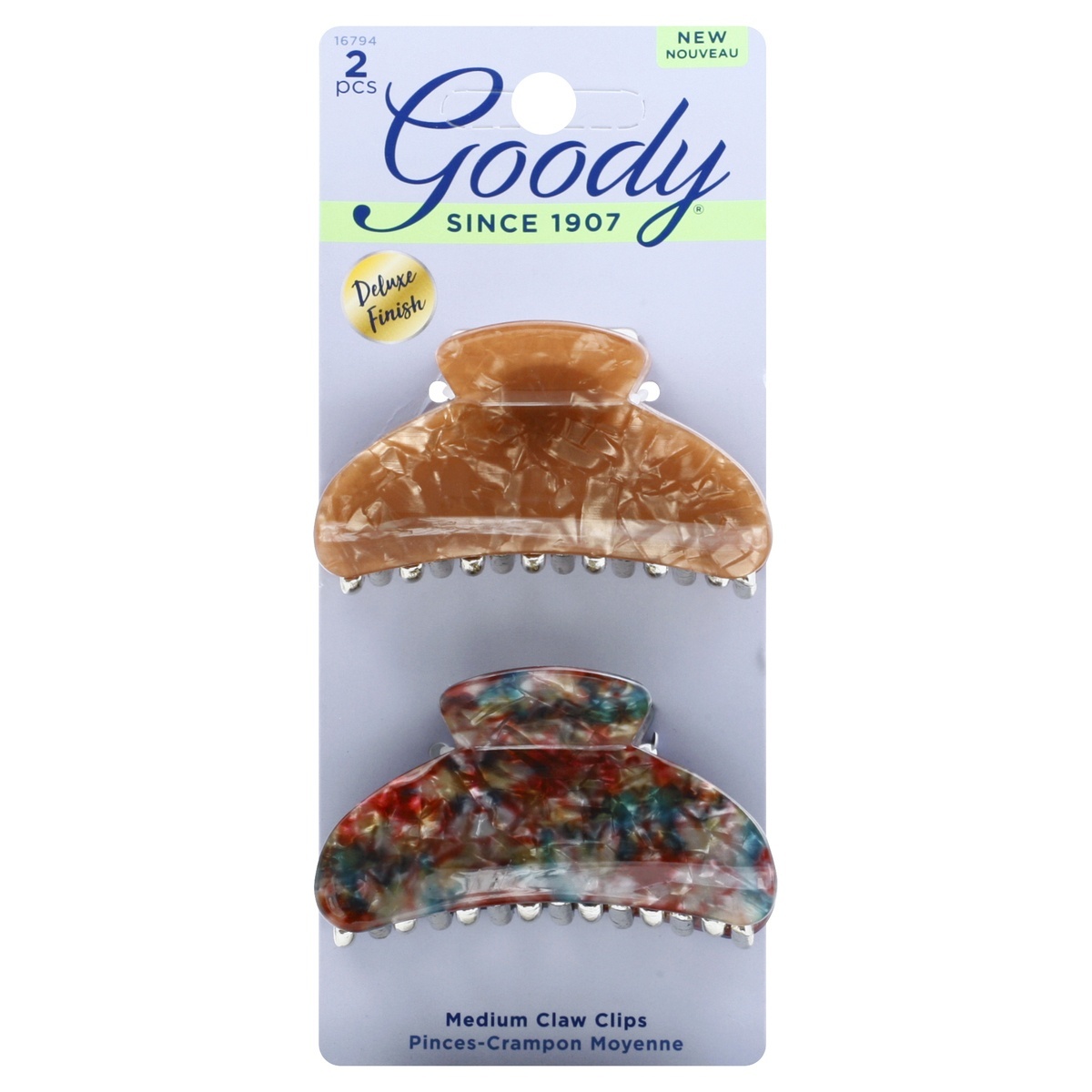 slide 1 of 1, Goody Claw Clip 2 ea, 2 ct