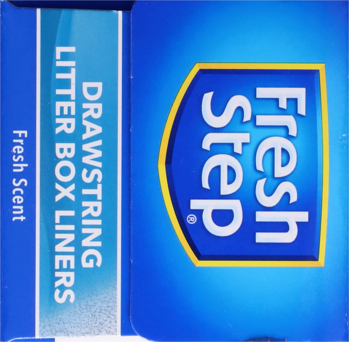 slide 11 of 15, Fresh Step Drawstring Fresh Scent Litter Box Liners Large Size 7 ea, 7 ct; LG