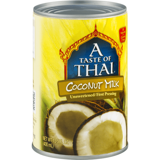 slide 2 of 9, A Taste of Thai Coconut Milk Unsweetened, 13.5 oz