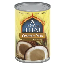 A Taste of Thai Unsweetened/First Pressing Coconut Milk 13.5 fl oz