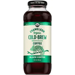Chameleon Cold-Brew Cold-Brew Organic Smooth Black Coffee 10 fl oz Bottle