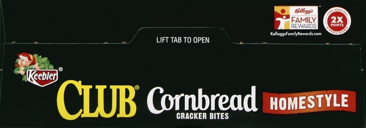 slide 2 of 6, Club Cracker Bites, Cornbread, Homestyle, 10.5 oz