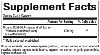slide 2 of 2, Natural Factors Stress-Relax KSM-66 Ashwagandha, 60 ct