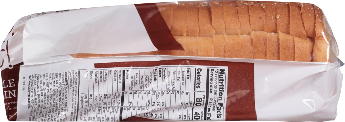 slide 5 of 9, Aunt Millie's Live Light! Whole Grain Bread 20 oz, 20 oz