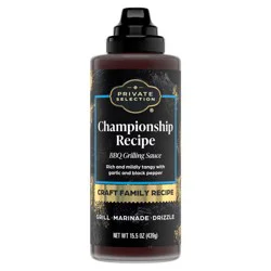Private Selection® Championship Recipe BBQ Grilling Sauce
