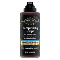 Private Selection® Championship Recipe BBQ Grilling Sauce