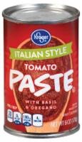 slide 1 of 1, Kroger Italian Style Basil & Oregano Tomato Paste, 6 oz