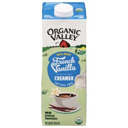 Organic Valley French Vanilla Creamer - 32 fl oz
