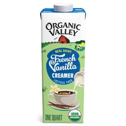 Organic Valley French Vanilla Creamer - 32 fl oz