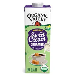 Organic Valley Sweet Cream Creamer, 32 oz