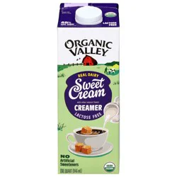 Organic Valley Sweet Cream Creamer, 32 oz