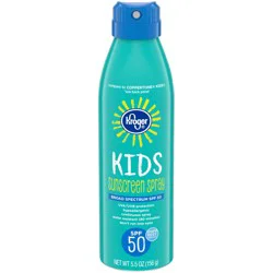 KrogerU00Ae Broad Spectrum Spf 50 Kids Sunscreen Spray