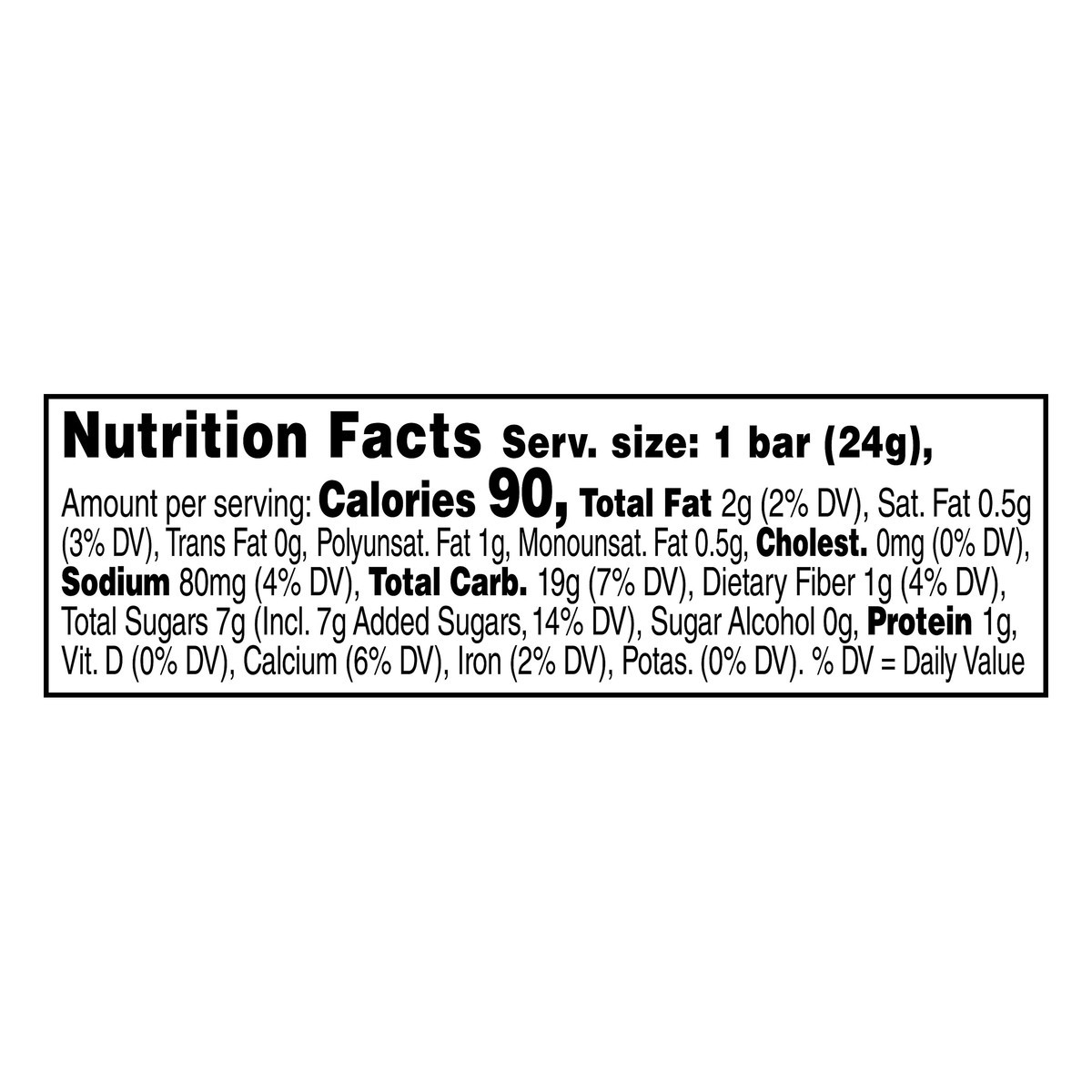slide 3 of 7, Quaker Granola Bar, 0.84 oz