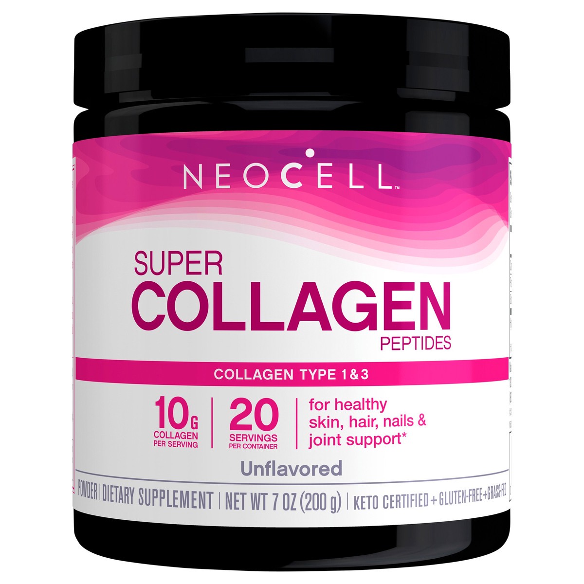 slide 1 of 5, NeoCell Powder Type 1 & 3 Super Unflavored Collagen 7 oz, 7 oz