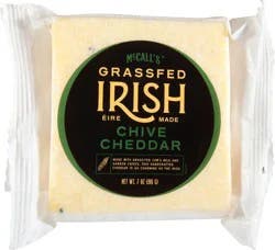 McCall's Cheese, Chive Cheddar, Irish, Grassfed