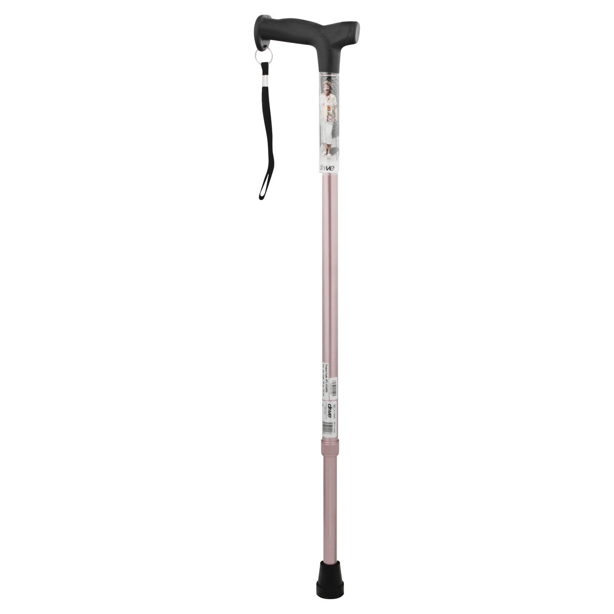 slide 3 of 8, Drive Cane Ergonomic With T-Handle Rose Gold, 1 ct