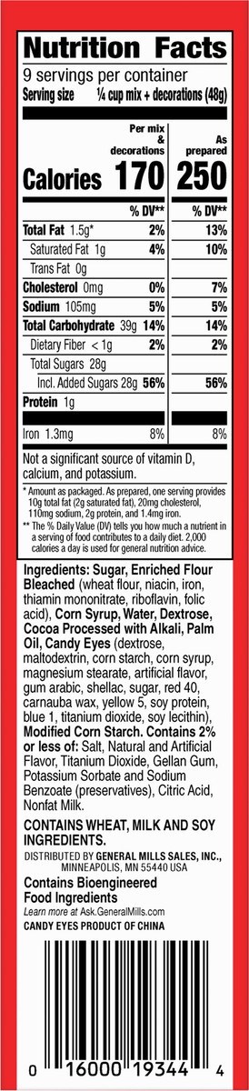 slide 8 of 13, Betty Crocker Boo Brownie Decorating Kit, 15.1 oz