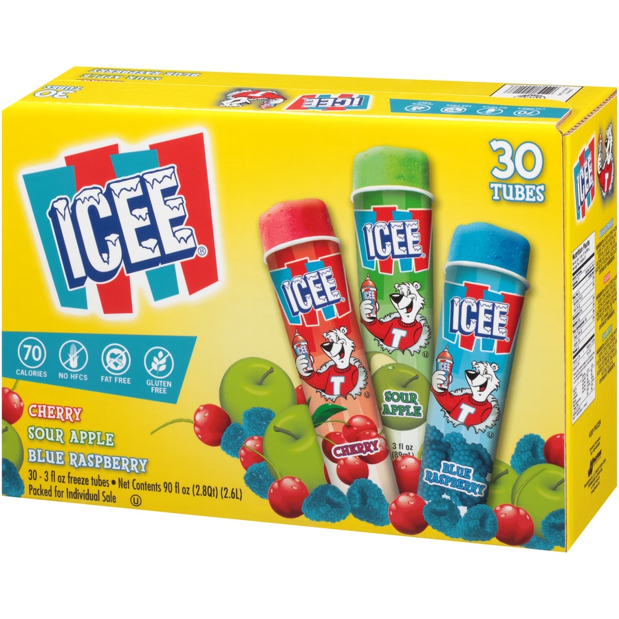 ICEE Float Blue Raspberry & Vanilla Ice Cream Squeeze Tubs - Shop