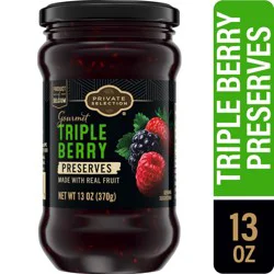 Private Selection Triple Berry Preserves - 13 oz