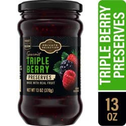 Private Selection Triple Berry Preserves - 13 oz