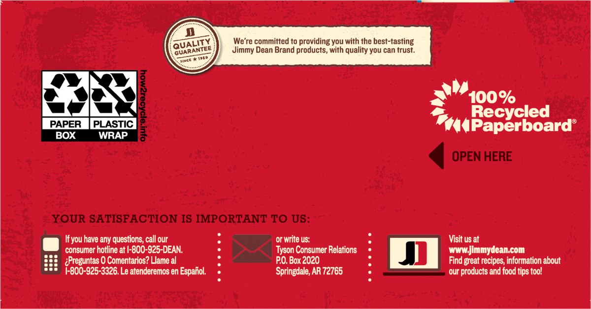 slide 9 of 9, Jimmy Dean Croissant Breakfast Sandwiches with Sausage, Egg, and Cheese, Frozen, 2 Count, 2 ct