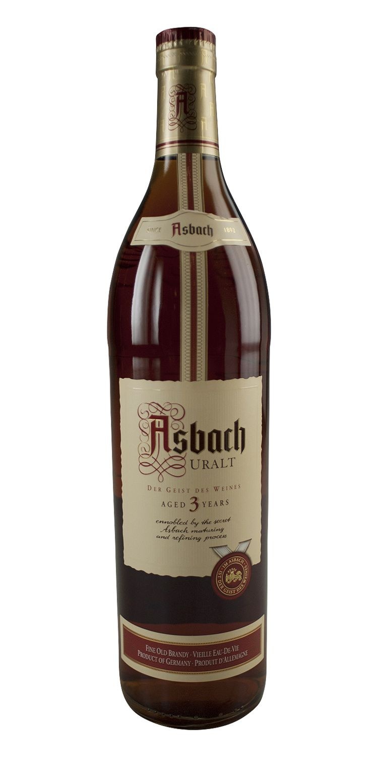 slide 1 of 1, Asbach Uralt Fine Old Brandy, 750 ml