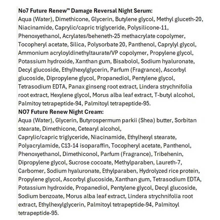 slide 2 of 4, No7 Future Renew Damage Reversal Night Essentials Kit 1 Kit, 1 ct