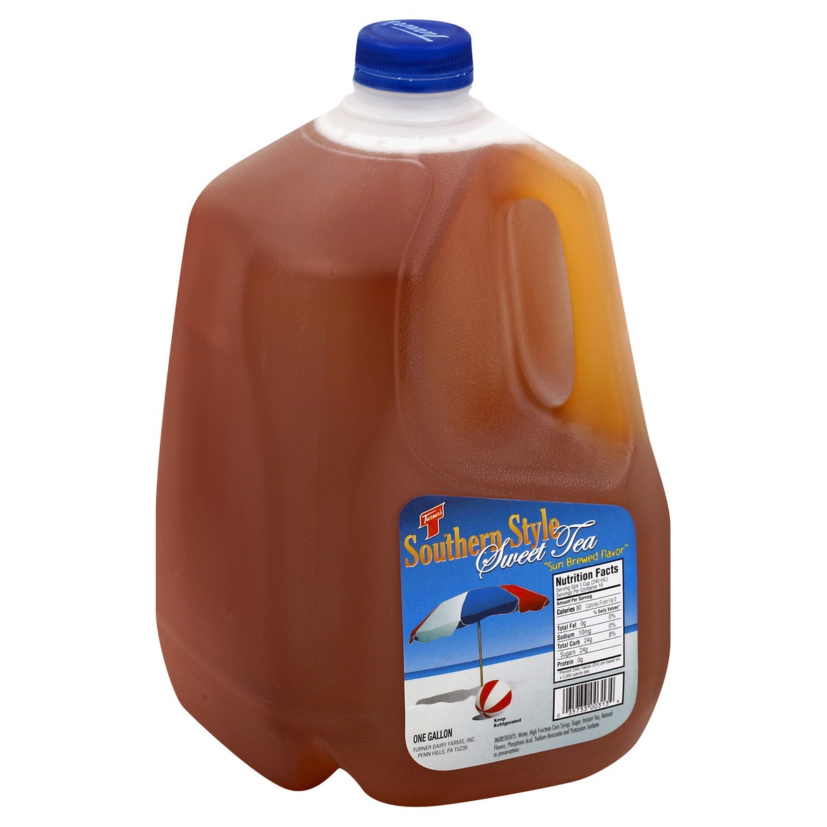 slide 3 of 5, Turner's Sweet Tea - 1 gal, 1 gal