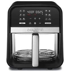 Gourmia 7qt Clear Glass Digital Air Fryer