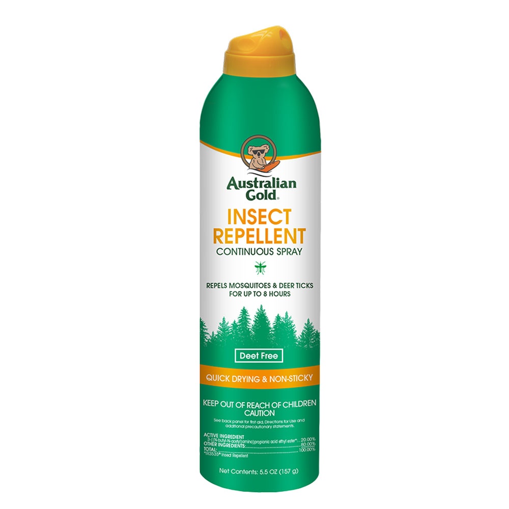 slide 1 of 1, Australian Gold Insect Repellent Continuous Spray, 1 oz