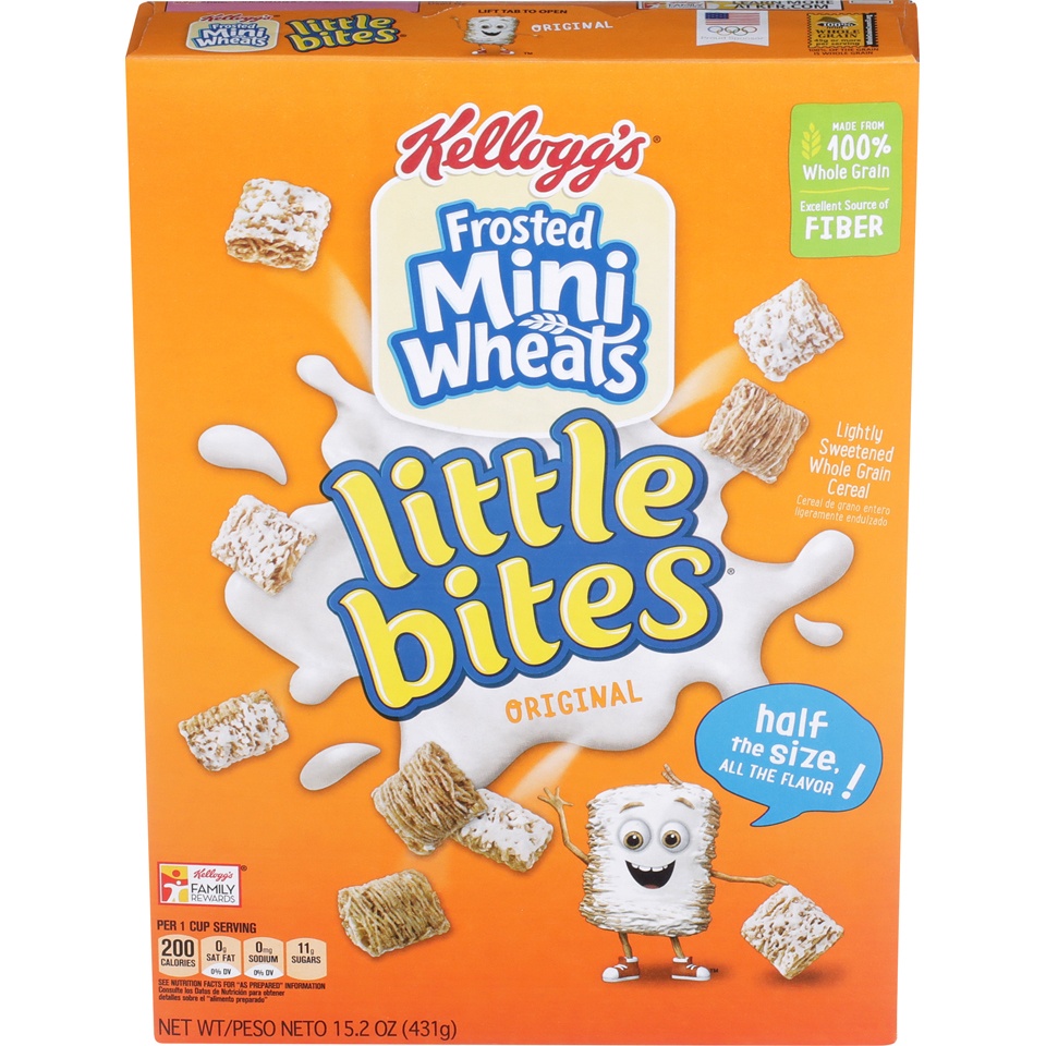 slide 2 of 5, Frosted Mini-Wheats Original Little Bites, 15.2 oz