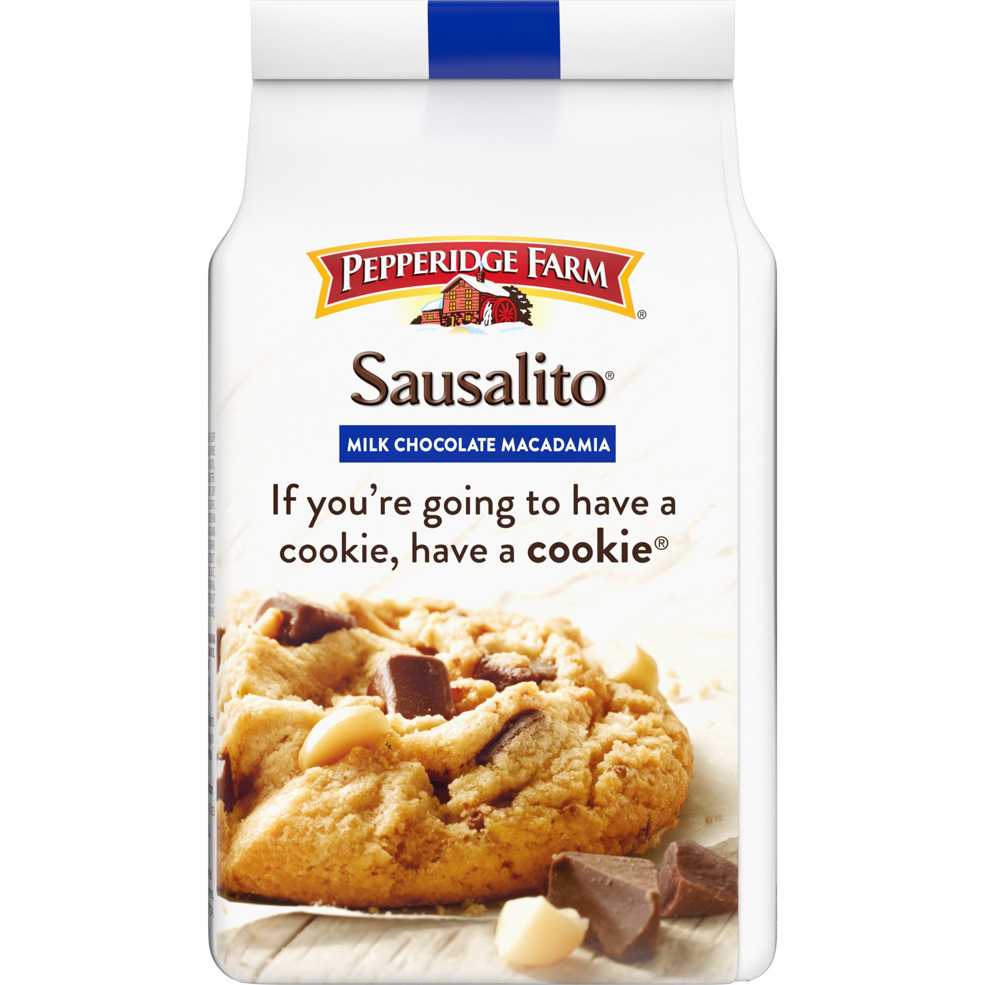 slide 4 of 5, Pepperidge Farm Sausalito Crispy Milk Chocolate Macadamia Nut Cookies, 7.2 OZ Bag (8 Cookies), 7.2 oz
