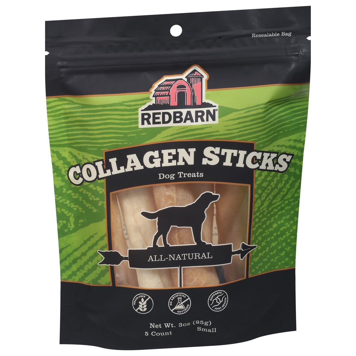 slide 6 of 9, Redbarn Sm Collagen Stick - 5 CT, 5 ct