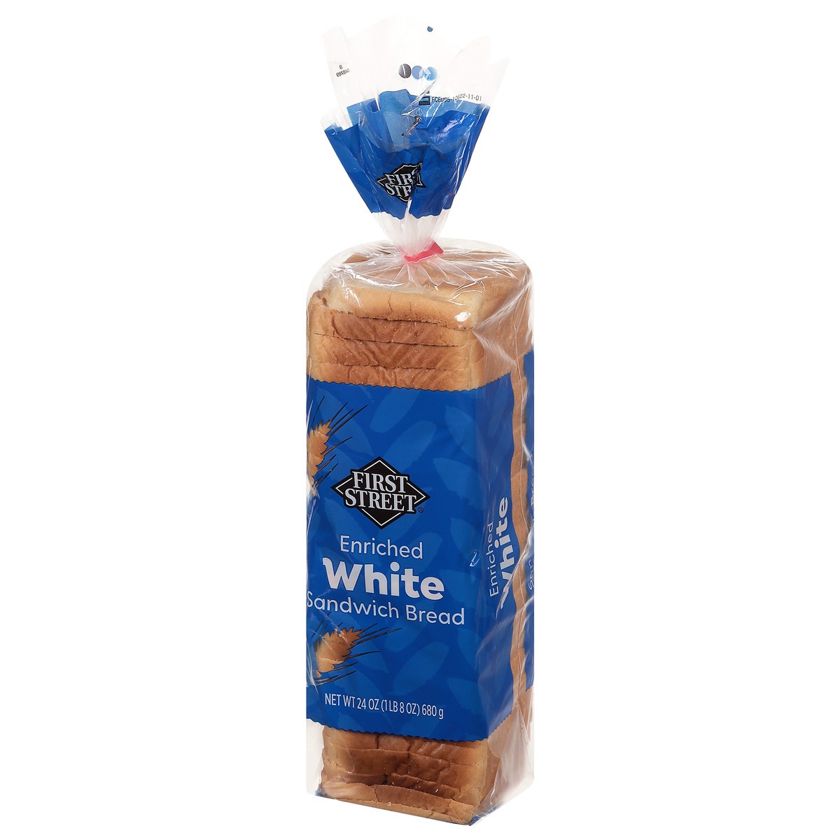 slide 4 of 14, First Street White Sandwich Bread, 24 oz