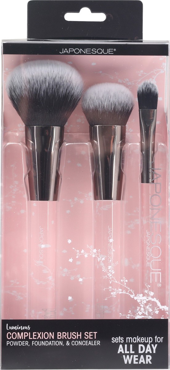 slide 2 of 8, Japonesque Luminous All Day Wear Complexion Brush Set 1 ea, 1 ct