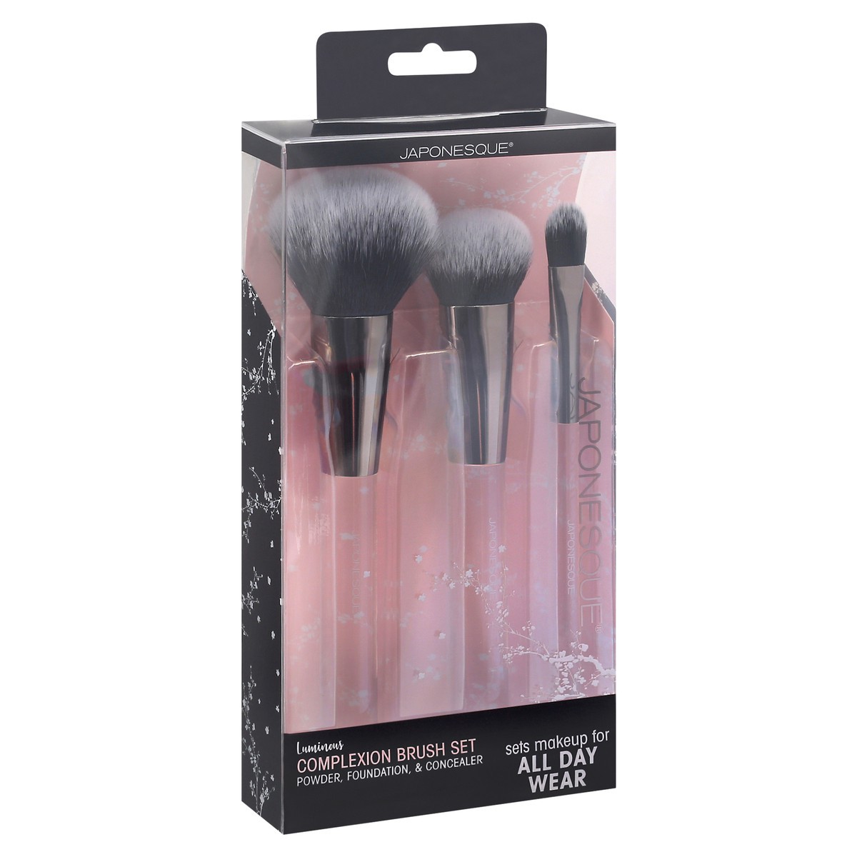 slide 4 of 8, Japonesque Luminous All Day Wear Complexion Brush Set 1 ea, 1 ct