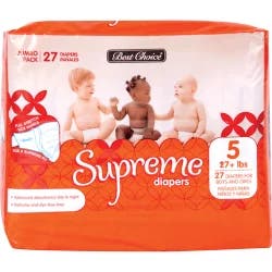 Best Choice Supreme Diapers Size 5