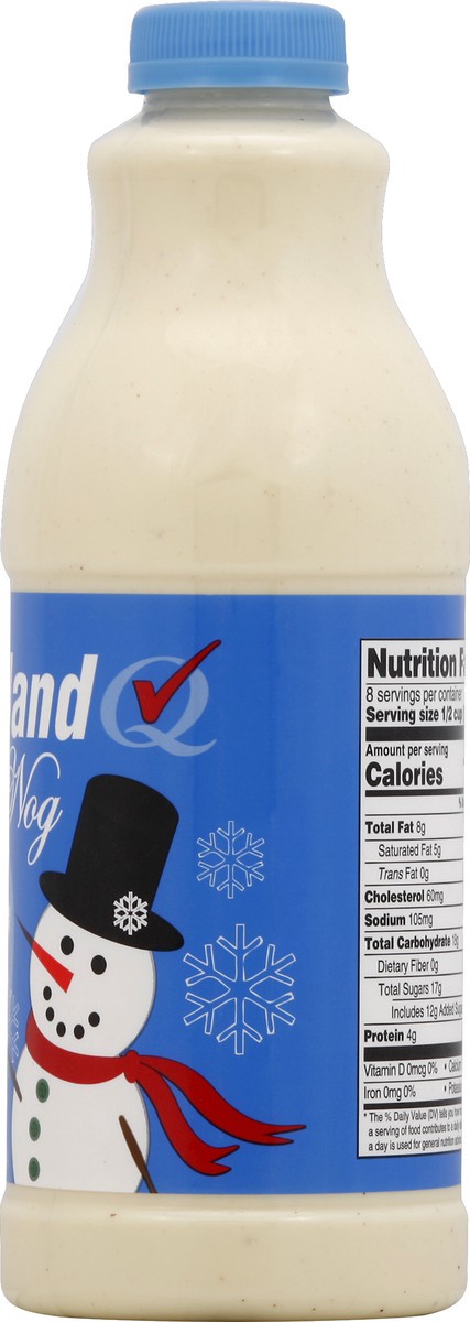 slide 4 of 8, Creamland Egg Nog 1 qt, 1 qt